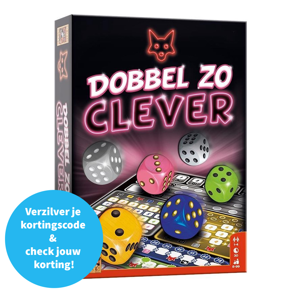 Dobbel zo Clever Beleveniskaart.nl